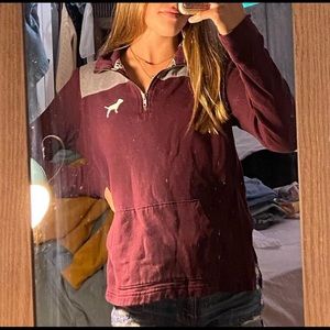 PINK maroon zip up💕